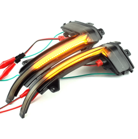 Dynamic LED Φλας Καθρέπτη Φιμέ - AUDI B8.5 (A4/A5/S5/A3 8P) / RS3 / RS4 / RS5