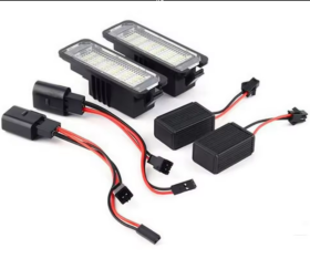 Φώτα πινακίδας LED για - VW / SEAT / PORCHE / SKODA (GOLF 4/5/6 - PASSAT B6/B7/CC/ - AMAROK - ARTEON - BORA - NEW BEETLE - EOS - POLO - PHAETTON - SCIROCO - T-ROC)