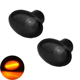 Dynamic LED Φλας Φτερού Φιμέ - FIAT 500(2007+) / FORD KA(2008+) / LANCIA YPSILON