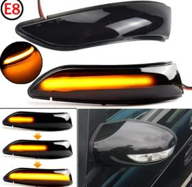 Dynamic LED Φλας Καθρέπτη Φιμέ - Mercedes A class (W169) 09/2004-05/2008 / B class (W245) 03/2005-04/2008