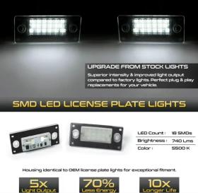 Φώτα πινακίδας LED για - AUDI A3/S3 (8L) , A4/S4 (B5), RS4