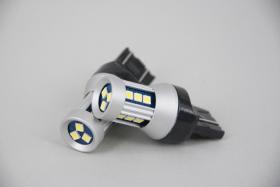 Λάμπα Led Heleco T20d (W21/5W) 12/24V Canbus SMD3030 ΚΟΚΚΙΝΟ