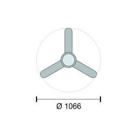 ΑΝΕΜΙΣΤΗΡΑΣ ΟΡΟΦΗΣ LED 15W 3000K | 4000K | 6000K