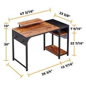 Γραφείο - Eureka Ergonomic® ZX-SS120B-RBB 120x60x76.2εκ.