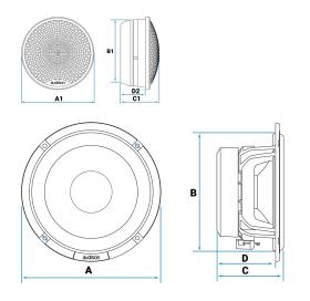 Ηχεία Αυτοκινήτου – Audison Voce AVK 6S II