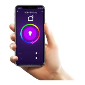 ΣΕΤ ΤΑΙΝΙA LED RGB WiFi 12V ΣΤΕΓΑΝΗ 14.4W 10m