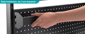 Pegboard Αξεσουάρ Γραφείων - Eureka Ergonomic ARPB-01B-US