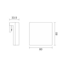 ΛΟΥΤΡΟΥ ΘΗΚΗ 3W IP44 3000K