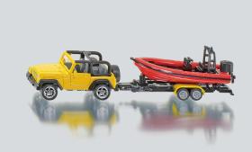 Τζίπ με βάρκα - Siku #1658