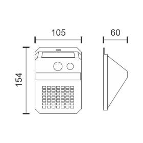 ΑΠΛΙΚΑ ΗΛΙΑΚΗ ΚΟΥΝΟΥΠΙΟΥ 2W 6000K