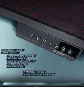 Gaming Γραφείο - Eureka Ergonomic® ERK-EGD-S62B-V1