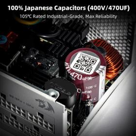 Gaming Τροφοδοτικό - Redragon GC-PS015/RGPS-750SFX (White)