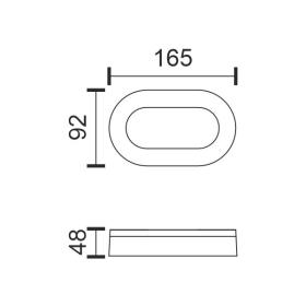 ΑΠΛΙΚΑ ΟΒΑΛ MIKΡH 7W 4000K