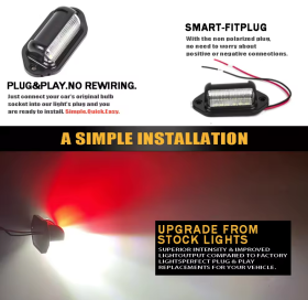 Φώτα πινακίδας LED UNIVERSAL (ΤΡΕΪΛΕΡ / ΑΥΤΟΚΙΝΗΤΑ / VAN)