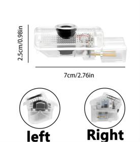 Λογότυπο πόρτας LED για - Mercedes (R-class / GL (X164) / W215 / ML (W164) / CLS)