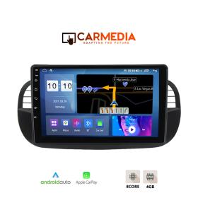 CARMEDIA CM409-13 TABLET 9'' OEM FIAT 500 2007-2015 BLACK