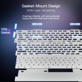 Gaming πληκτρολόγιο - Redragon Geb K673WB-RGB-PRO