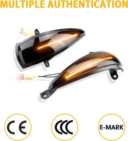 Dynamic LED Φλας Καθρέπτη Φιμέ - HONDA CIVIC