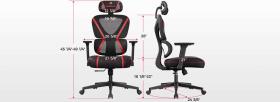 Gaming Καρέκλα - Eureka Ergonomic® ERK-GC06-R