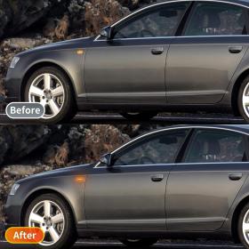 Dynamic LED Φλας Φτερού Φιμέ - AUDI A4 / B6 / B7 / TT / 8J / A3 / 8P / A6 / C5 / A8 / D3