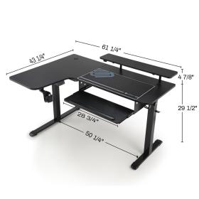 Γραφείο - Eureka Ergonomic® ERK-L60L-B-PRO-V1-EU
