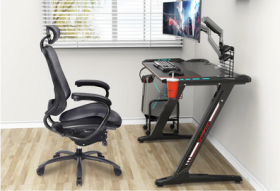 Gaming Γραφείο - Eureka Ergonomic® ERK-EDK-Z1S-V3D