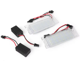 Φώτα πινακίδας LED για - ALFA ROMEO / OPEL (147 / 156 / 159 / 166 / BRERA / GIULIETTA / MITO / GT / SPIDER / GRANDE PUNTO / SEICENTO / ADAM / ASTRA H / ASTRA J / ASTRA K / CORSA C / CORSA D / CORSA E / INSIGNIA / MERIVA / TIGRA / VECTRA C / ZAFIRA B)