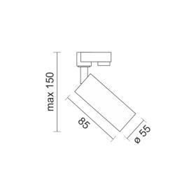 SPOT ΡΑΓΑΣ GU10 ΛΕΥΚΟ