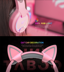 Gaming Ακουστικά - Havit H2233d (PINK)