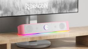 Gaming Soundbar - Redragon Adiemus GS560P Adiemus (Pink)
