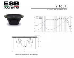 Ηχεία Αυτοκινήτου – ESB 2.6K2XP