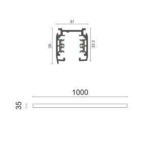 ΡΑΓA 1m ΜΑΥΡΗ