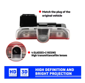 Λογότυπο πόρτας LED για - VW (TOUAREG / CC / SCIROCCO / EOS / GOLF / PASSAT / TIGUAN)