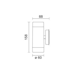 ΑΠΛΙΚΑ ΤΟΙΧΟΥ Gu10