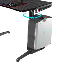 Gaming Αξεσουάρ Γραφείων - Eureka Ergonomic® MCH-B PC Holder (Black)