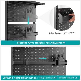 Pegboard Αξεσουάρ Γραφείων - Eureka Ergonomic ARPB-01B-US