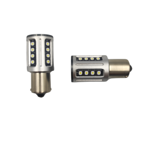 Λάμπα Led Heleco BA15s (P21W) 12V OSRAM LED CANBUS