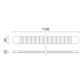 ΓΡΑΜΜΙΚΟ ΦΩΤΙΣΤΙΚΟ LED 36W 4000K