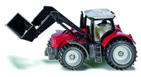 Τρακτέρ Massey Ferguson με φορτωτή - Siku #1484