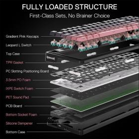 Gaming πληκτρολόγιο - Redragon K728SP-RGB-PRO