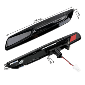 Dynamic LED Φλας Φτερού Φιμέ - BMW Series 1/3/5/X1/X3