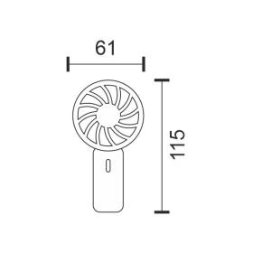 ΑΝΕΜΙΣΤΗΡΑΣ ΧΕΙΡΟΣ ΜΙΚΡΟΣ