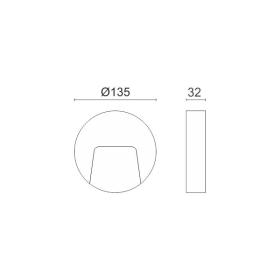 ΑΠΛΙΚΑ LED ΕΞΩΤΕΡΙΚΟΥ ΧΩΡΟΥ 3W CCT