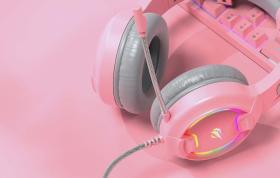 Gaming Ακουστικά - Havit H2233d (PINK)