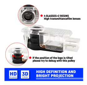 Λογότυπο πόρτας LED για - SKODA (FABIA / OCTAVIA / ROOMSTER)