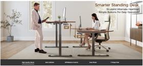 Γραφείο - Eureka Ergonomic® ERK-EDI-FS-WN 141.2x177.8x121.9 εκ.