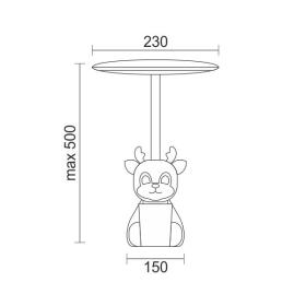 ΦΩΤΙΣΤΙΚΟ LED ΓΡΑΦΕΙΟΥ 5W CCT ΠΑΙΔΙΚΟ
