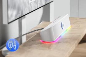 Gaming Soundbar -  Redragon Adiemus GS560 Adiemus (White)