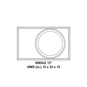 Subwoofer Αυτοκινήτου - DD AUDIO - LE-512.1