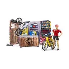 Κατάστημα και service ποδηλάτων με ποδηλάτη - Bruder #63120